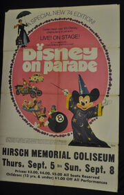 DisneyOnParade74poster