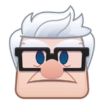 Carl's emoji for Disney Emoji Blitz