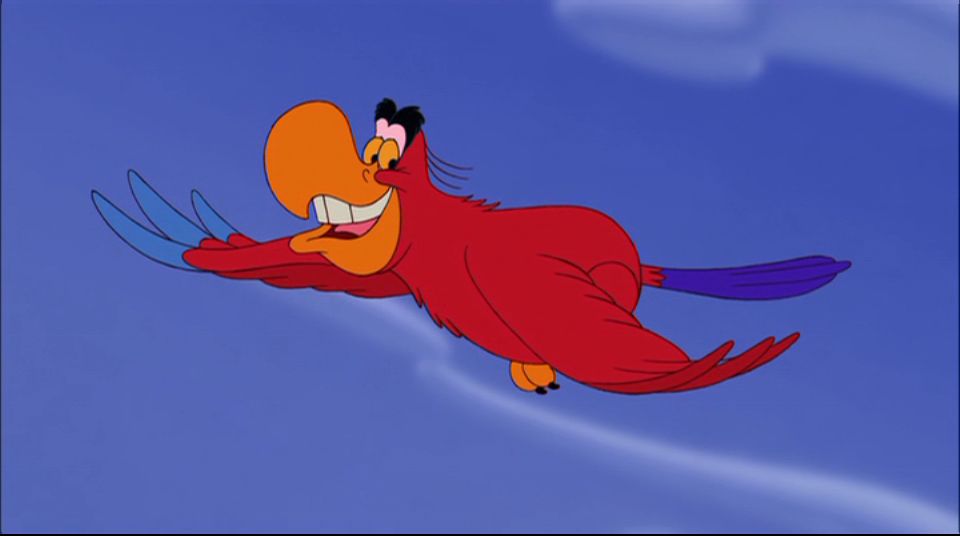 parrot in aladdin film