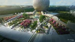 Epcot-entrance-overhaul-2019.jpg (149 KB) Amusement Place Concept Art