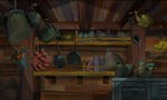 The Jolly Roger's galley in Jake and the Never Land Pirates