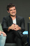 Josh Hutcherson speaks at the Future Man panel at the 2017 Summer TCA Tour.