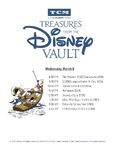 Treasures from The Disney Vault Schedule March16