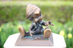 Pinocchio statue.