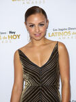 Aimee Carrero arrives at the 2016 Latinos de Hoy Awards.