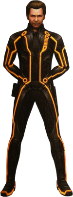 CLU as he appears in Kingdom Hearts 3D: Dream Drop Distance.