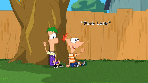 Ferb Latin title card