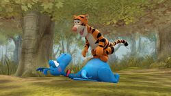Tigger meets Stuffy in Doc McStuffins.