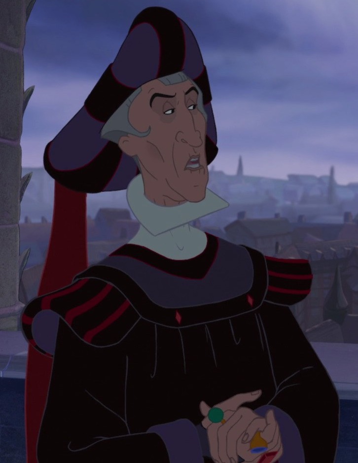 frollo esmeralda disney