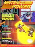 Chip and Dale on the cover of Nintendo Power.