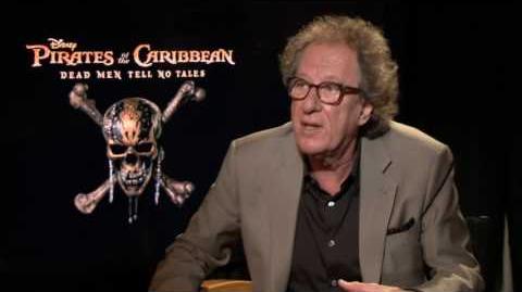 Pirates of the Caribbean 5 Interview - Geoffrey Rush