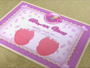 Cece McStuffins baby footprints