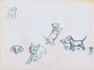 Dalmatian Puppies Concept Art