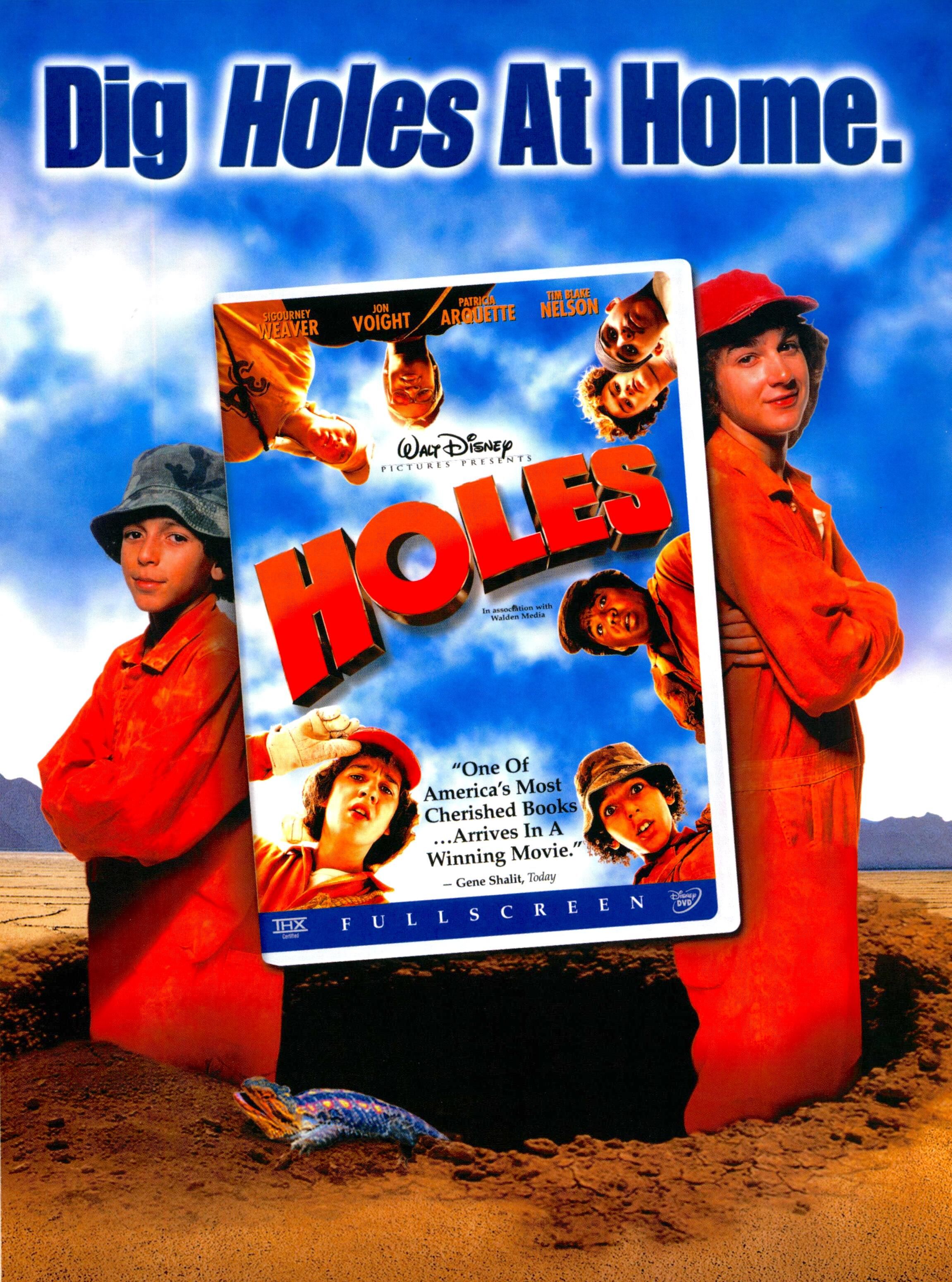 holes by louis sachar dvd