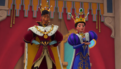 King Esteban and Queen Doña