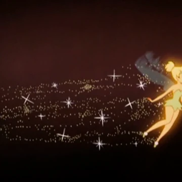 tinkerbell and pixie dust