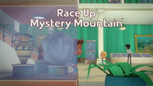 Race Up Mystery Mountain card