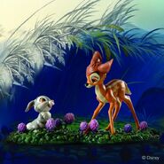 Bambi and Thumper from the WDCC