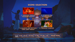 Scene Selection menu (page 1)