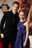 AnnaSophia Robb and Alexander Ludwig at premiere of Race to Witch Mountain in March 2009.