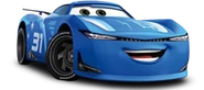 Cam Spinner en Cars 3: Driven to Win.