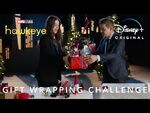 Gift Wrapping Challenge - Marvel Studios’ Hawkeye - Disney+