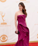 Linda Cardellini arrives at the 65th annual Emmy Awards in September 2013.