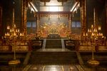 Mulan - Imperial Emperor palace throne room set