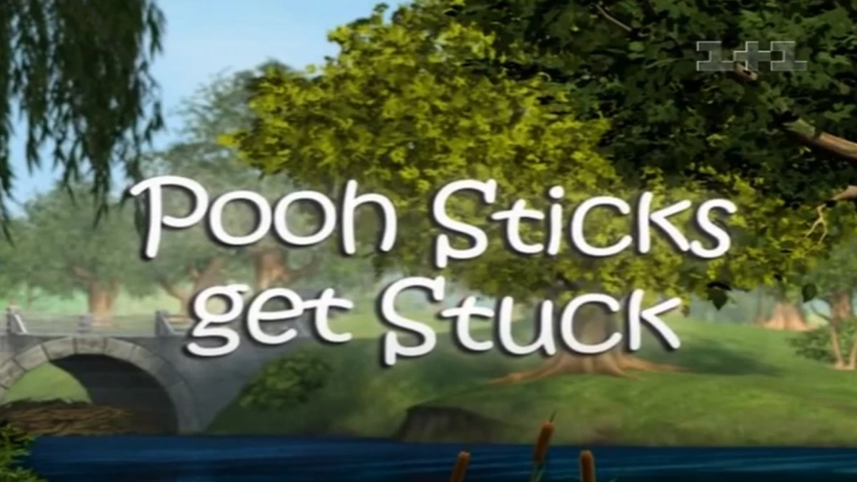 Pooh Sticks Get Stuck Disney Wiki Fandom