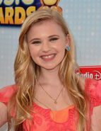 Sierra McCormick attending the 2013 Radio Disney Music Awards.