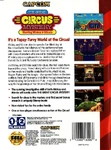 Back cover for the Sega Genesis version