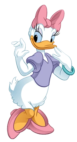 Daisy Duck transparent