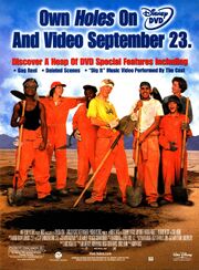 Holes movie DVD print ad NickMag Sept 2003