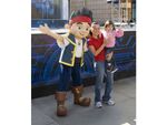 Jake at Disney California Adventure with fans of all ages.