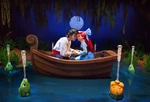 The Kiss The Girl sequence in Under the Sea: Journey of the Little Mermaid