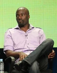 Mike Colter speaks at the Ringer panel at the 2011 Summer TCA Tour.