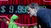 Tex Confronting Kermit at the Muppet Telethon