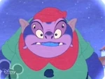 Jumba dressed as an elf