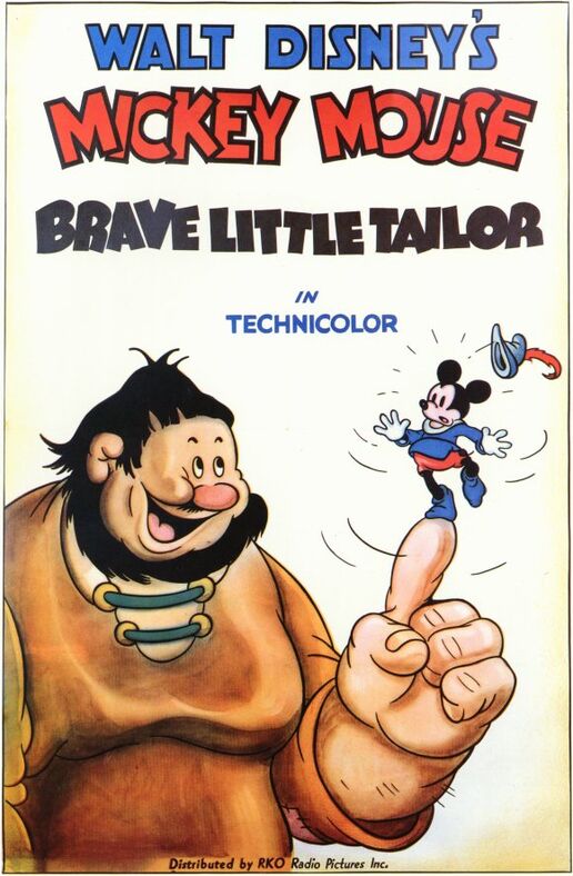 Brave little tailor poster