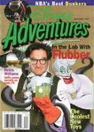 Ursula with Robin Williams on the cover of Disney Adventures (December 1997)