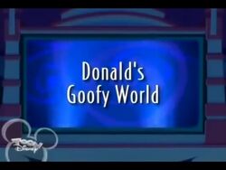 Donald's Goofy World