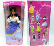 The official Disney Princess doll of Esmeralda, from 2004. She was later removed from the Princess franchise.