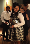 Mindy Kaling on set of The Mindy Project.