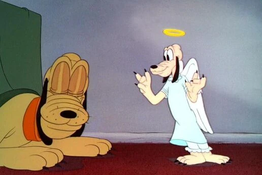 disney pluto cabeza