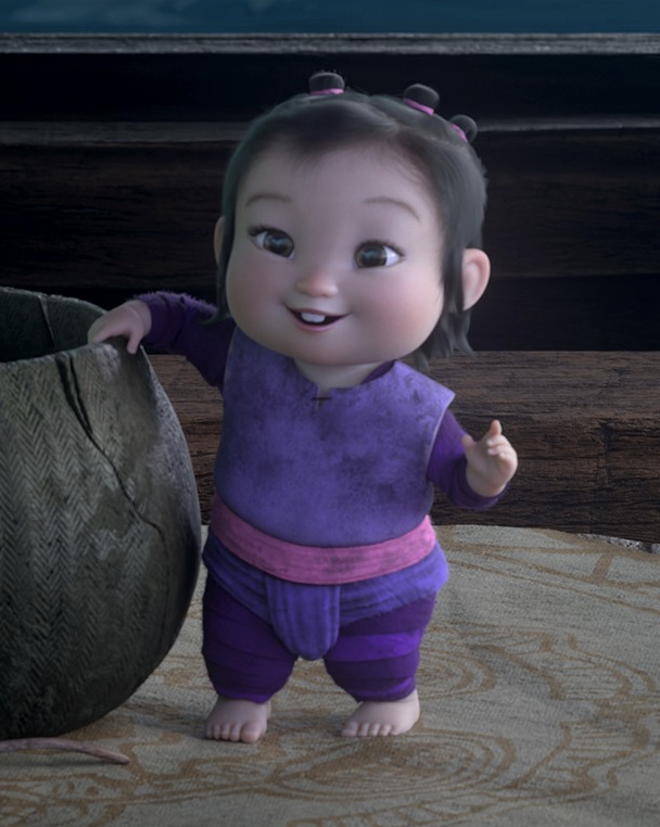 Disney's Raya and the Last Dragon - Little Noi (the baby) and the