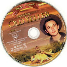 Disk 1 to "Vault Disney Collection: Old Yeller"