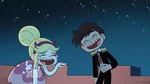 Star and Marco laughing