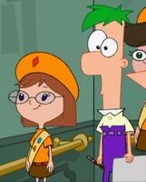 Gretchen with Ferb