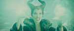 Angelina Jolie as Maleficent.