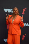 Queen Latifah arrives at the 2019 MTV Video Music Awards.